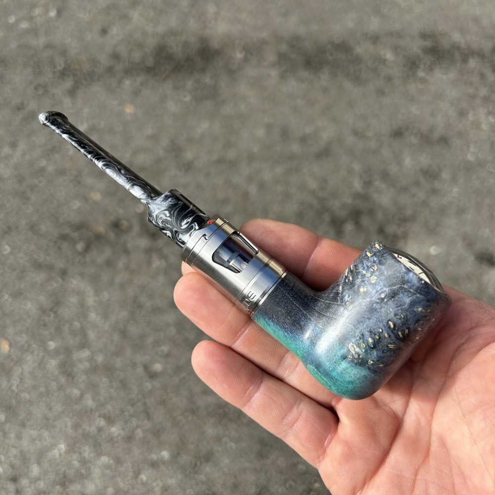 Epipe Billiard Box elder burl 02